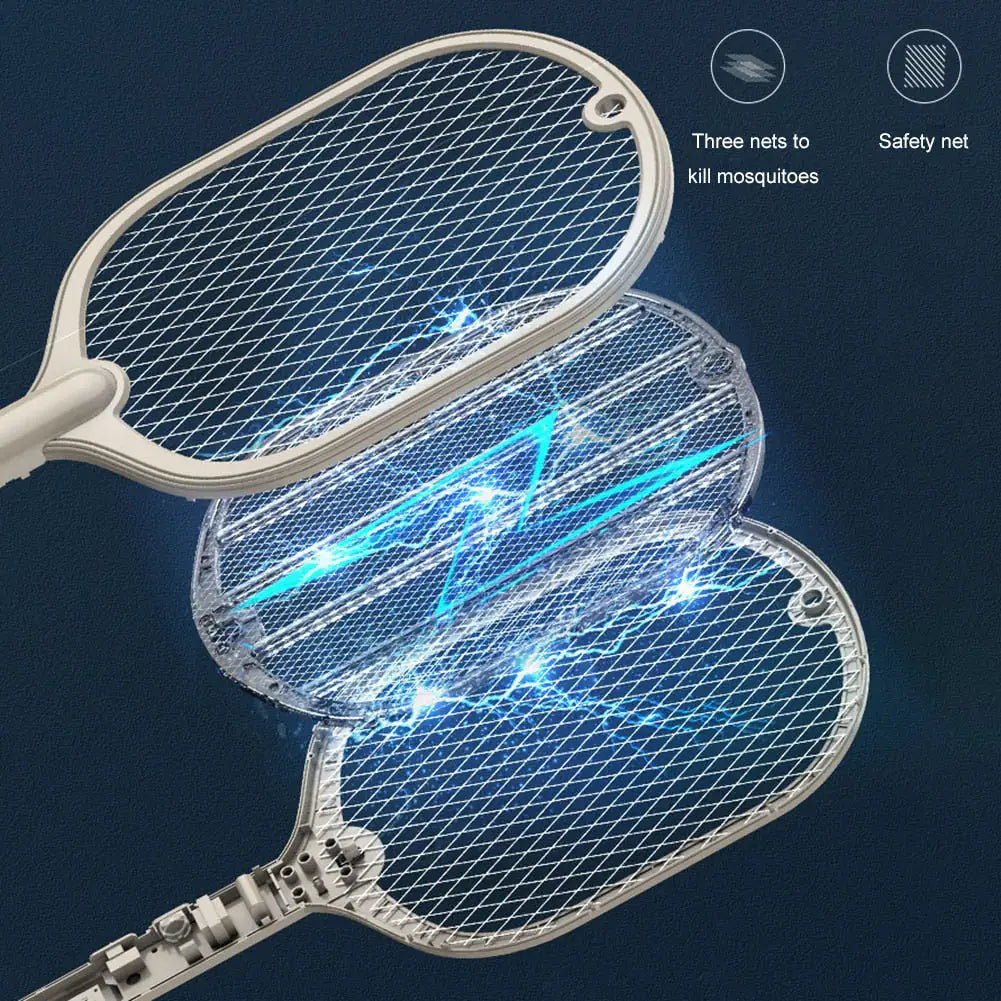 Electric Mosquito Racket UV Lamp Fly